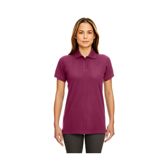 UltraClub Women's Classic Pique Polo Shirt, Style 8530