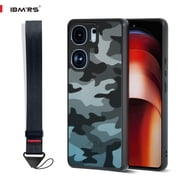 IBMRS For IQOO Neo9/9s/9 Pro Case, Shockproof Clear Phone Cover (Camo Black)