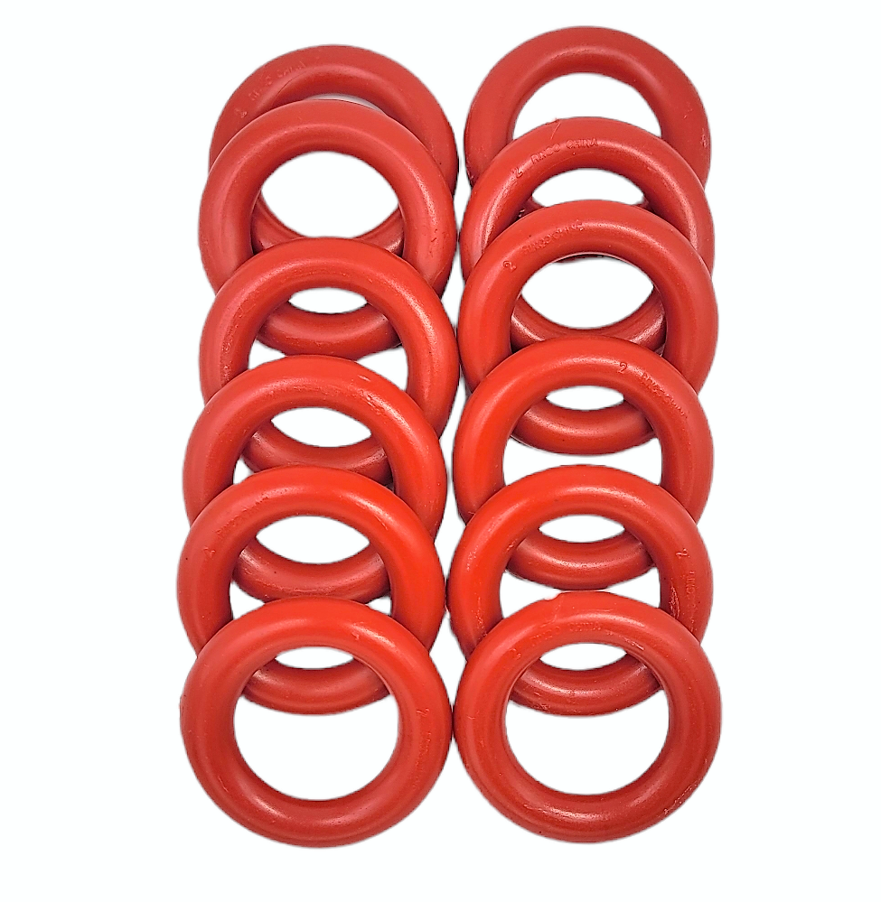 Elesunory 60 Pcs Plastic Rings for Ring Toss 2.16 inch, Ring Toss Rings, Plastic Toss Rings for Speed and Agility Training Carnival Supplies for