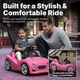 thumbnail image 4 of Step 2 Whisper Ride Cruiser (Pink) Kids Push Car, Ride on Toy, Includes Seat Belt & Horn, Max Weight 50 lbs., 4 of 8