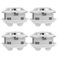 thumbnail image 3 of GOOHOCHY 4 unids Tanque de inodoro Push Botones Estilo simple Botones de tanque de inodoro Flush Botones de inodoro para baño, 3 of 7