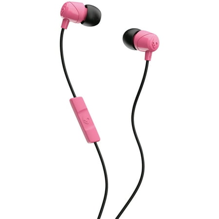 Skullcandy S2DUYK-630 JIB In-Ear Earbuds With Microphone (Pink)
