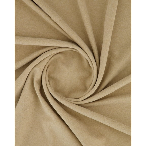 Zelouf Brushed Poly/rayon Knit , Sewing, DIY, Crafts Fabric by the Yard, Oatmeal Heather, 3 Yard
