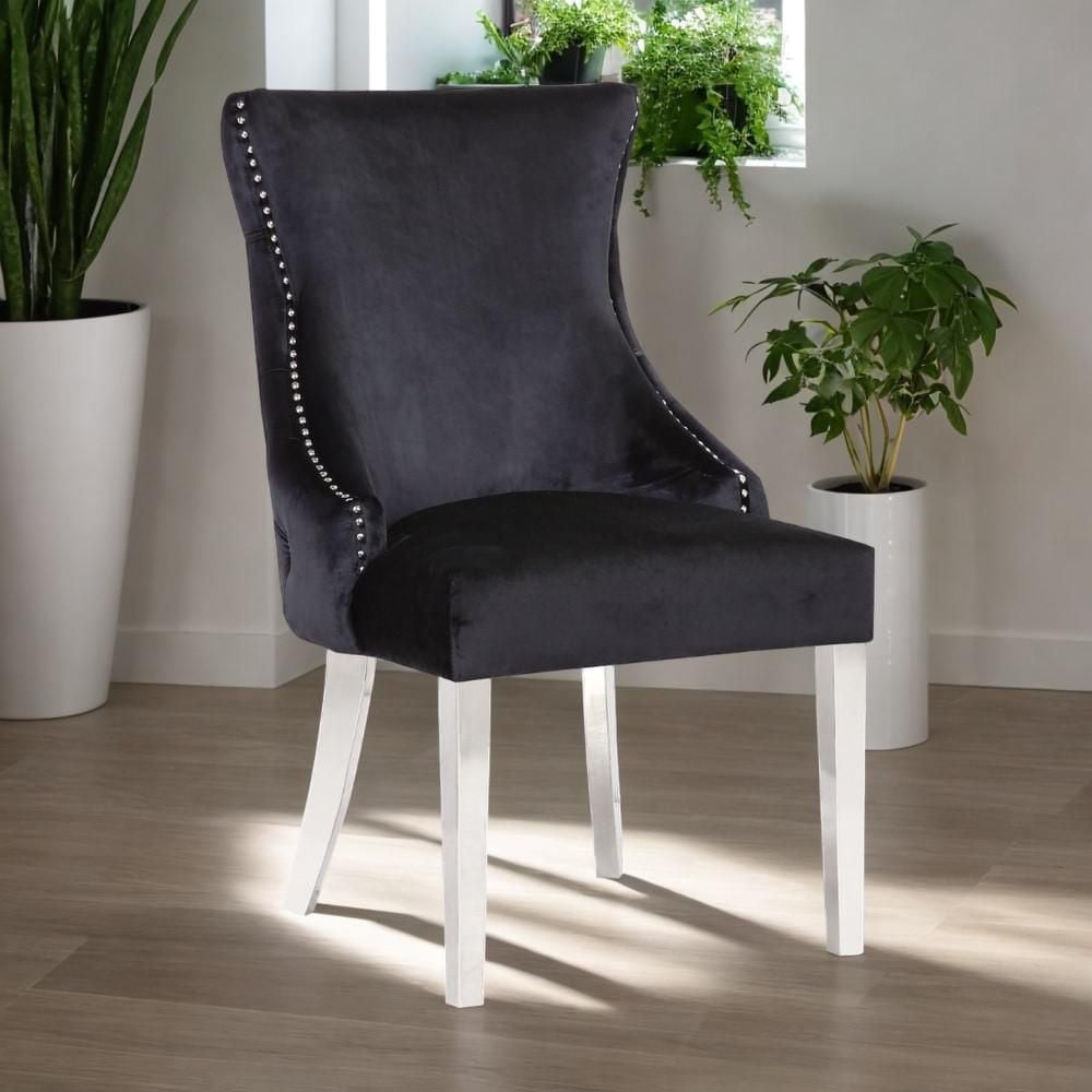 STONEFORT CHAIR – STEEL in Black SET OF 6