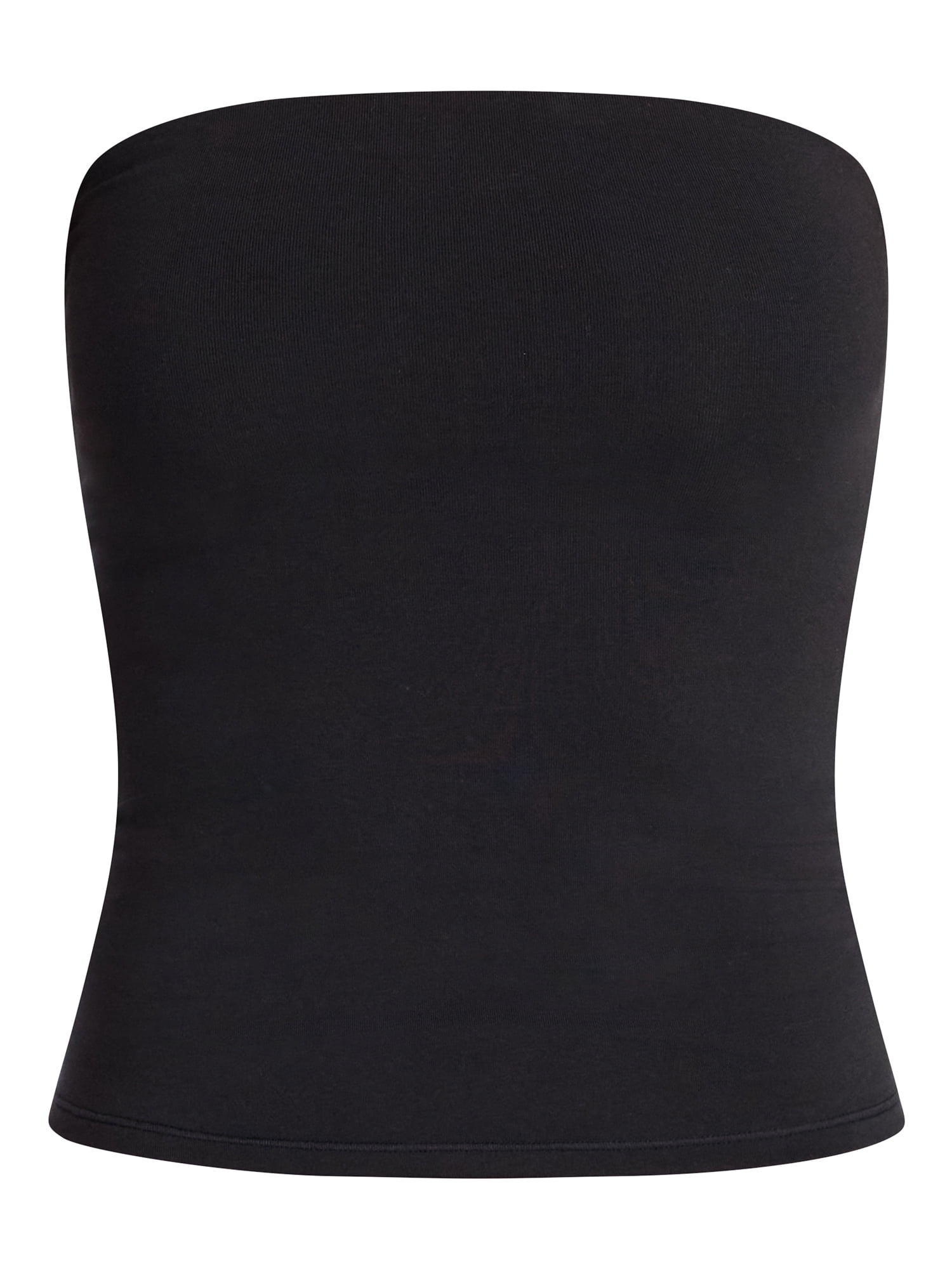 No Boundaries Cotton Stretch Jersey Tube Top, Women's XS-XXXL