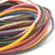 thumbnail image 4 of Qarigey Brazalete de de cordón trenzado de cuero, joyería DIY, cuerda de cuerda, artesanías caseras, reemplazo de búsqueda de arte Ropa, zapatos y accesorios Miscelánea Gris Qarigey AP015602-04, 4 of 6