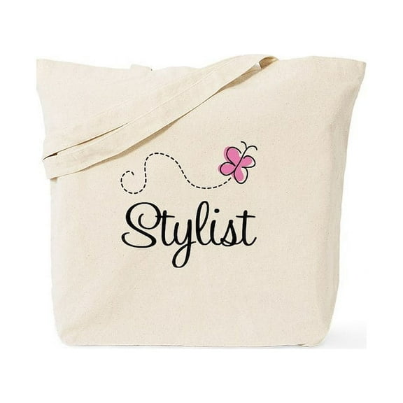 CafePress - Stylist Butterfly Tote Bag - Unisex Canvas Tote Bag, Beige, 1-Piece