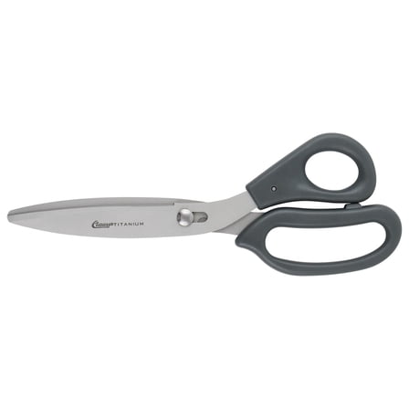 Clauss 20461 9-Inch High Leverage Titanium Scissors, All Purpose Heavy Duty Shears for Thick, Tough Materials