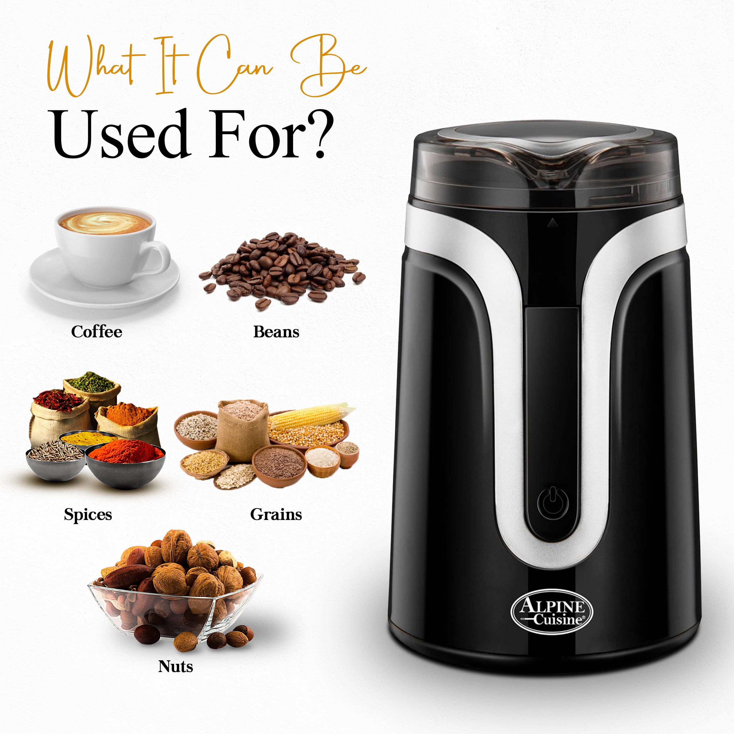Coffee Grinder Electric 15cup Black!
