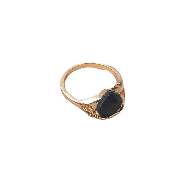 Jumpingount Anillo de mujer de Metal cerrado, anillos geométricos de moda, decoraciones de circón, joyería para citas, novias, presentes, joyas al azar Ropa, zapatos y accesorios Miscelánea Jumpingount AP014590-00B