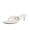 Ivory, variant on Marlin Low Kitten Heels for Women, Thong Style Dressy Heeled Womens Sandals with Adjustable Buckle Closure