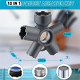 thumbnail image 2 of 10 in 1 Faucet Aerator Removal Tool Faucet Aerator Key, 2 of 5
