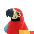 thumbnail image 4 of TISHITA Peluche 22 cm Jouets Parrot Oiseau en Peluche Poupée de Simulation Répète Parlant Parlant Chanter Parle un Rouge, 4 of 4
