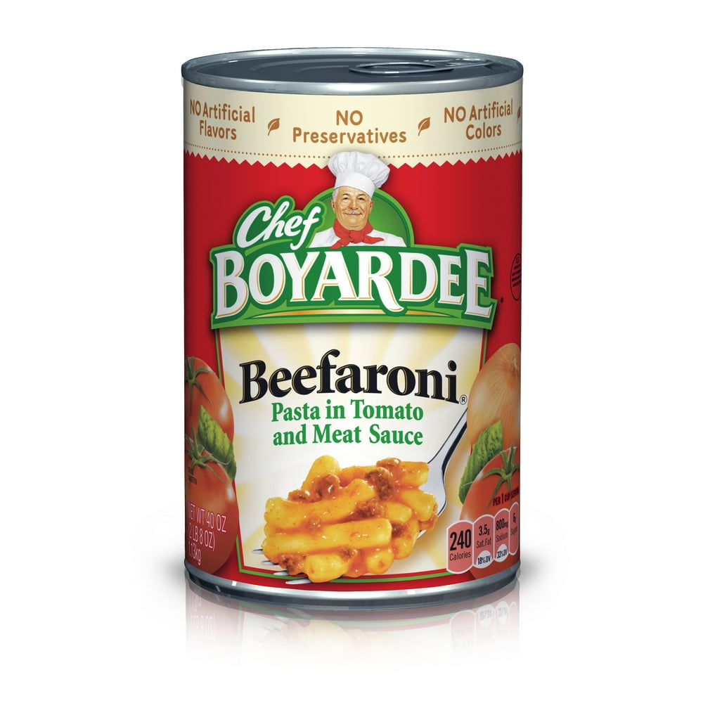 Chef Boyardee Beefaroni, 40 oz