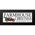 thumbnail image 2 of Jacobs, Cindy 14x7 Black Modern Framed Museum Art Print Titled - Farmhouse Christmas, 2 of 5