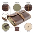 thumbnail image 2 of Neceser colgante Moonster Leather para hombre y mujer, 2 of 9
