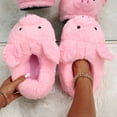 thumbnail image 2 of Vedolay Women's Shoe Cute Comfortable Slippers Plush Warm Winter Indoor Outdoor Home Shoes Pink,One Size, 2 of 5