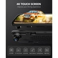 thumbnail image 3 of WOLFBOX Rearview Mirror Dash Cam, 4K Front and 1080P Rear Dash Cam, 12" Backup Dash Camera for Cars with Night Vision, Free 32GB Card, 3 of 14