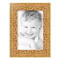 thumbnail image 2 of ArtToFrames 10" x 15" Antique Floral Gold Picture Frame, 10x15 inch Multi Wood Poster Frame (WOM-5169),  Pack, 2 of 7