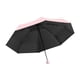 thumbnail image 4 of Paraguas plegable para mujer, impermeable, portátil, resistente al viento, protección solar, 6 varillas Rosa, 4 of 9