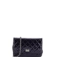 thumbnail image 1 of Pre-Owned Reissue 2.55 Wallet on Chain Quilted Patent By Rebag, 1 of 9