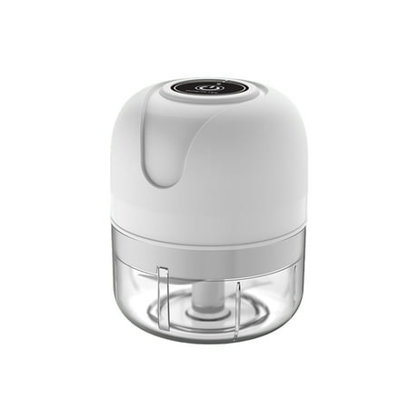 

Electric Vegetable Chopper Cordless Multifunctional Vegetable Crusher with Bowl for Ginger Onion Garlic Cyan 250ML