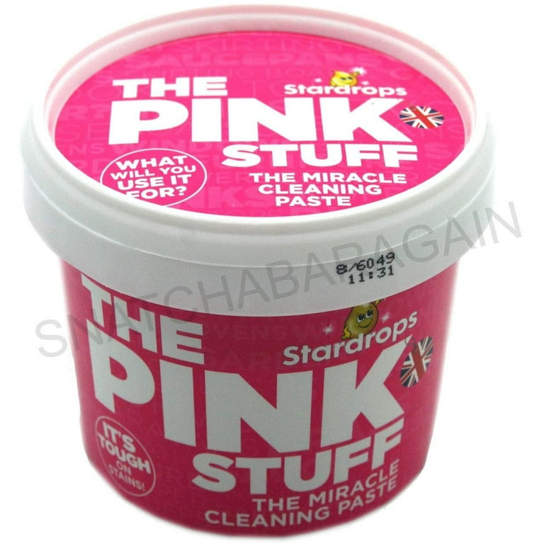 The Pink Stuff 500 G Miracle Cleaning Paste (2-Pack) and 750 ml Multi-Purpose Liquid Cleaner Bundle