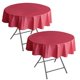 thumbnail image 1 of Mantel Nasitos, 2 unidades, redondo, impermeable, 152 cm, color rojo, 1 of 7