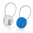 thumbnail image 1 of Guardoinrt 2 Pcs Cadenas en Alliage de Zinc Facile à Combiner Haute Sécurité et Polyvalent Application Large, 1 of 6