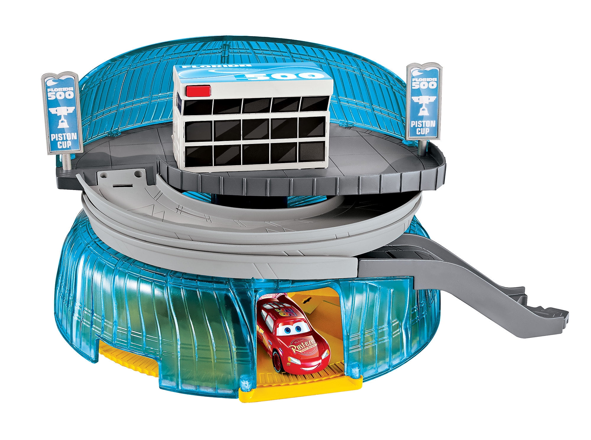 Disney Pixar Cars 3 Lightning McQueen Florida Speedway Track Race Set
