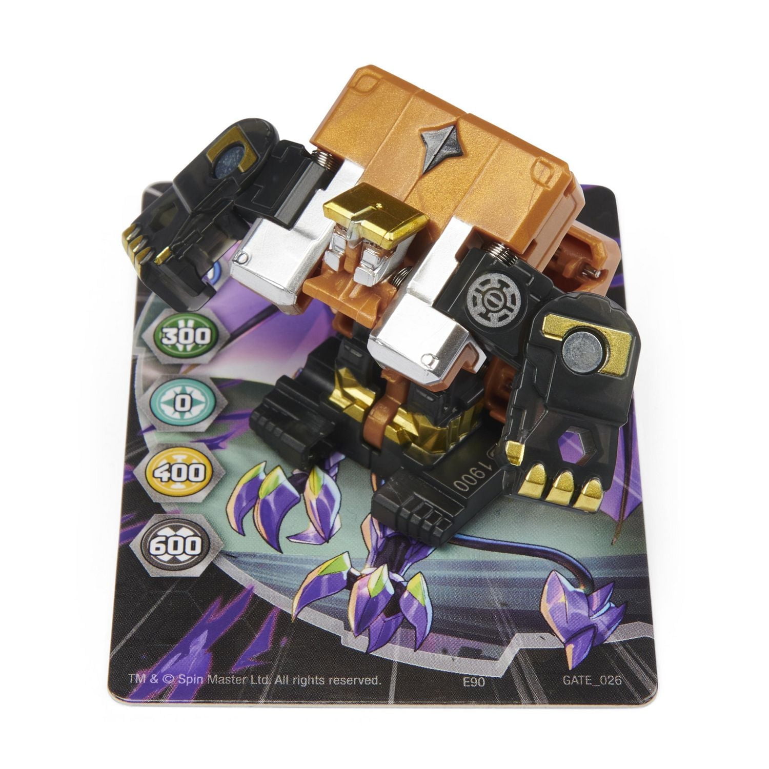 Bakugan Geogan, Titan King, Geogan Rising Collectible Action Figure and Trading Cards