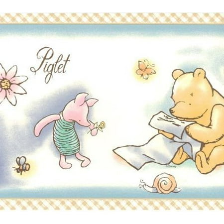 876425 Winnie The Pooh Wallpaper Border 41262520 - Walmart.com