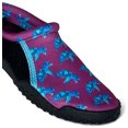 thumbnail image 5 of NORTY Girls' Slip on Aqua Shoes Water Shoe Quick Drying Beach, Outdoor Play Turtle Print, 5 of 6