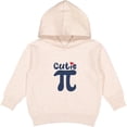 thumbnail image 2 of Inktastic Cutie Pi in Blue Toddler Hoodie, 2 of 4