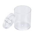 thumbnail image 4 of Estuche de almacenamiento, Estuche de bastoncillo de algodón redondo transparente Soporte de bastoncillo de algodón acrílico Contenedor de almacenamiento Caja organizadora Elegante tarro de almacenami Ecomeon no, 4 of 5