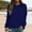 Blue, variant on Holzkary Sweatshirts for Women Hoodies Long Sleeve Crewneck Sweatshirt Soft Comfy Loose Fit Top Graphic Printed Pullover Top Comfy Fall Winter Outfits Clothes 2025 Fashion Beige L