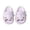 Purple, variant on Kids Shark Slide Sandals Soft Non- Shoes Color:Pink,Size:3.5-4 Years