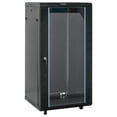 thumbnail image 1 of vidaXL Armoire Réseau 22U 19 Pouces IP20 Noir 60x60x120 cm, 1 of 5