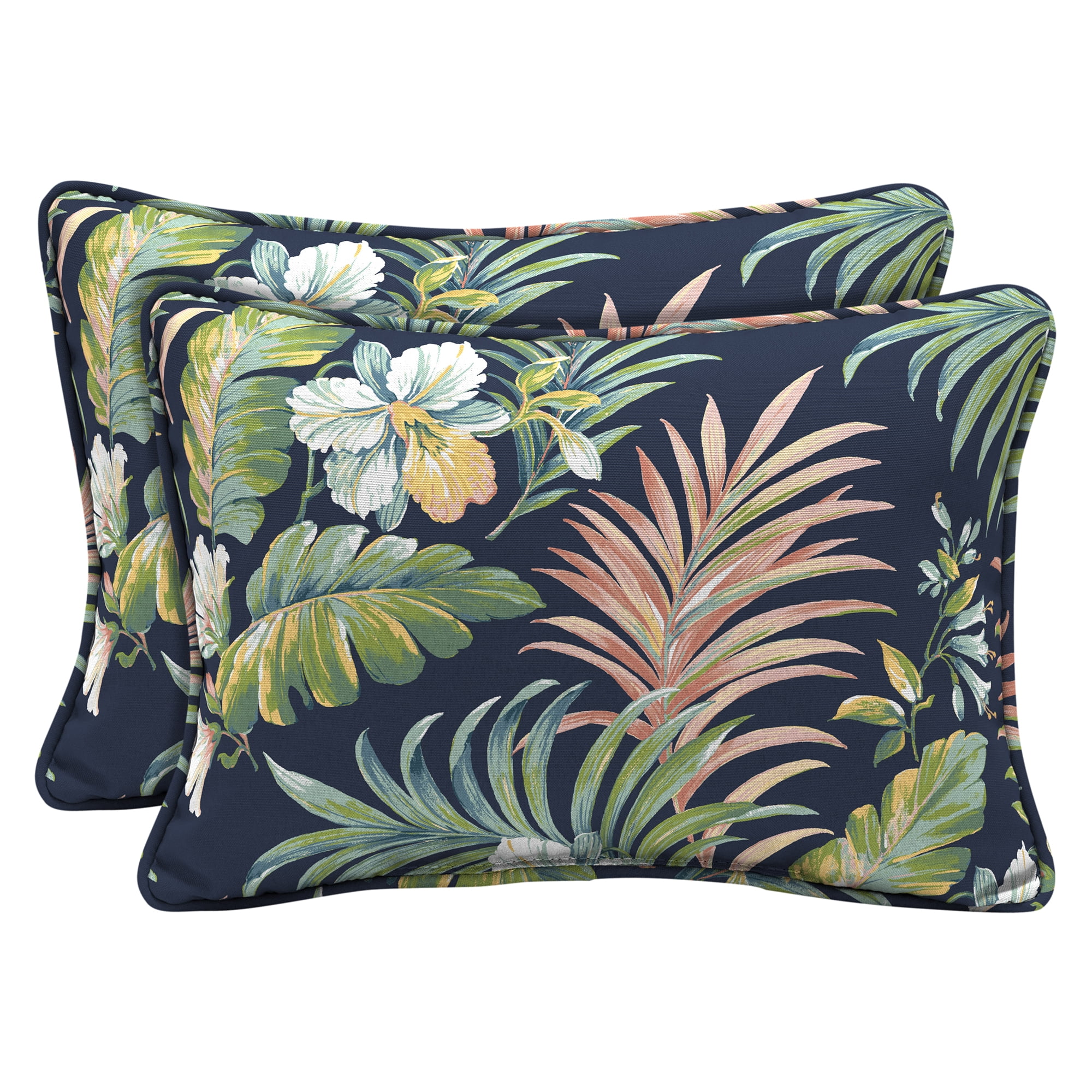 Arden Selections Simone Tropical 15 x 22 in. Outdoor Lumbar Pillow, 2