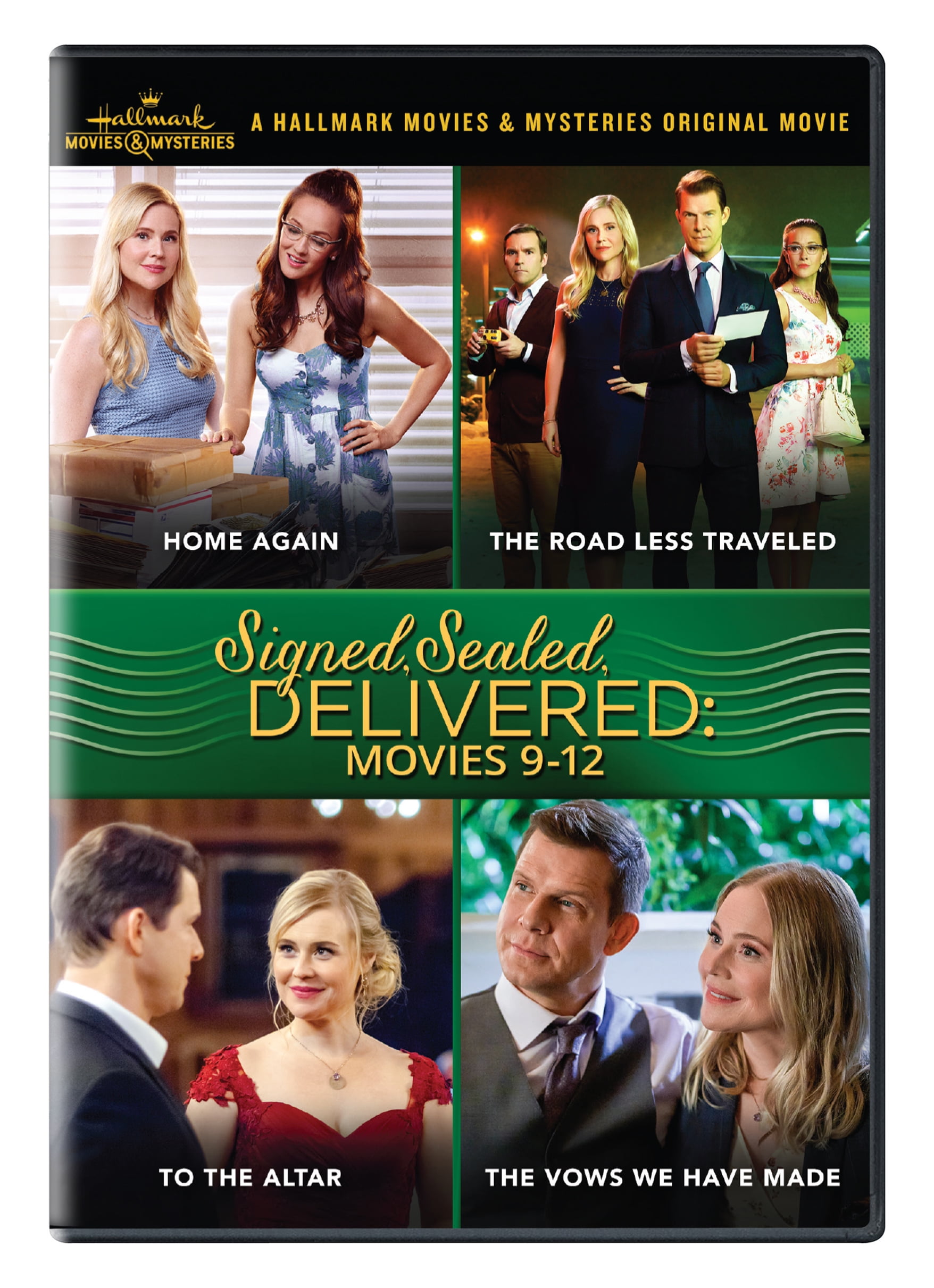 Hallmark Signed, Sealed, Delivered: Movies 9-12 (Home Again / The Road Less Traveled / To The Altar / The Vows We Have Made) (DVD)