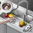 thumbnail image 4 of Kitchen Sink Plug 78mm,Universal Kitchen Sink Filter,Universal Stainless Steel Sink Plug-Sink Drain/Washbasin-Kitchen Sink Strainer, 4 of 5