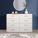 thumbnail image 1 of Lundy 8-Drawer Dresser, white, by Hillsdale Living Essentials vanity  A white dresser dressers for bedroom My Lux Decor Round, 1 of 10