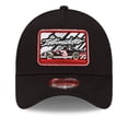 thumbnail image 2 of Men's New Era Black Dale Earnhardt Legends Intimidator 9FORTY A-Frame Trucker Snapback Adjustable Hat, 2 of 5