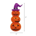 thumbnail image 6 of Blow-Up Pumpkin Stack Yard Inflatable, Orange and Purple, 3.5', Halloween by Way To Celebrate, 6 of 6
