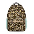 thumbnail image 1 of Everyday School Bag with Unique Leopard and Tropical Animal Print, Lightweight Student Backpack Featuring Fashionable Glitter Spots and Abstract Patterns, 1 of 6