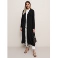thumbnail image 3 of Black - Plus Size Coat - Alia, 3 of 5