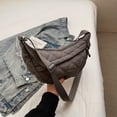 thumbnail image 2 of Bolso Bandolera para Mujer Con Crescent Bag Nailon (gris), 2 of 6