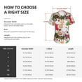 thumbnail image 4 of Fuzoiu Christmas Gingerbread Cookies Print Women's Classic V-Neck T-Shirt, Short Sleeve V Neck Tees for Casual Everyday Wear,Casual Fit Tee,Summer Fashion Tops-Medium, 4 of 5