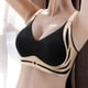 thumbnail image 1 of WILLBEST Brasier Transparente Mujer Sujetador De Mujer Con Hebilla Frontal, Borde De Encaje, Sin Aro De Acero, Ajuste Sin Costuras, Para Yoga, Dormir, Talla Grande 1443, 1 of 3