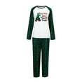 thumbnail image 3 of Odeerbi Matching Family Christmas Pajamas Sets Xmas Family Home Wear Sets Casual Printed Top with Bottom Outfits Loungewear Sleepwear Jammies for Mom, 3 of 5